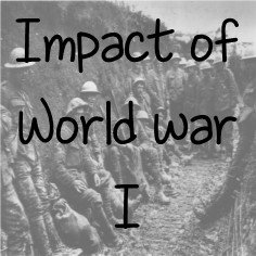 Impact of World War I